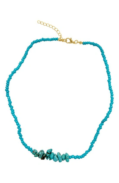 Shop Adornia Turquoise Beaded Necklace