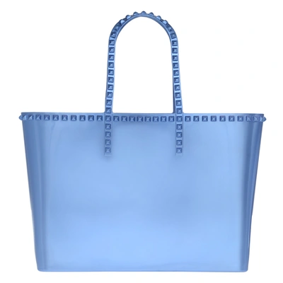 Shop Carmen Sol Angelica Large Tote In Baby Blue