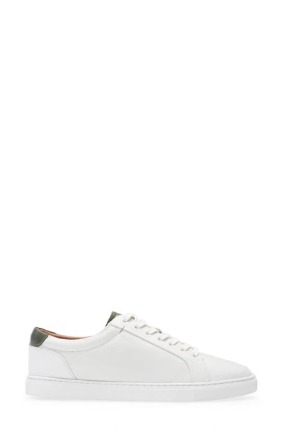 Shop Ted Baker Udamo Leather Sneaker In White