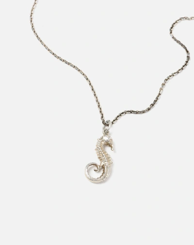Shop Marketplace 1970s Seahorse Silver Necklace