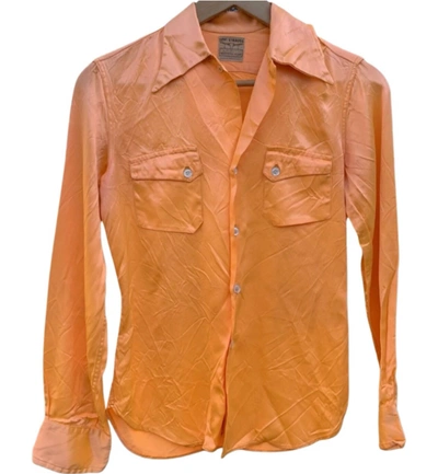 Shop Marketplace 40s Satin Levi's Rodeo Shirt In Pink