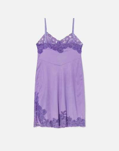 Shop Marketplace 50s Nylon Slip Dress In Purple