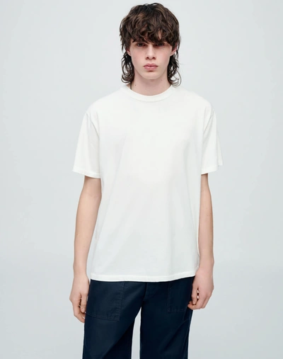 Shop Hanes Loose Tee In Old White