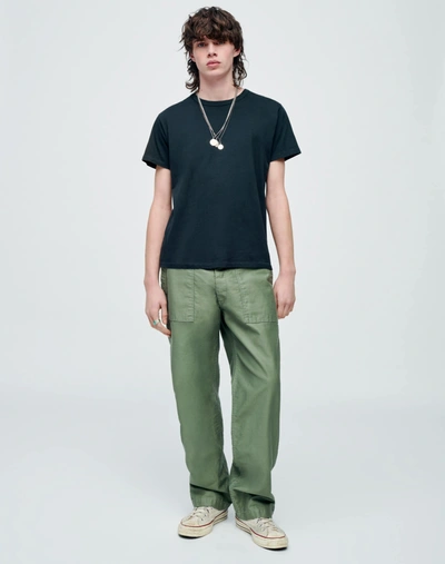 Shop Re/done Utility Pant In Loden