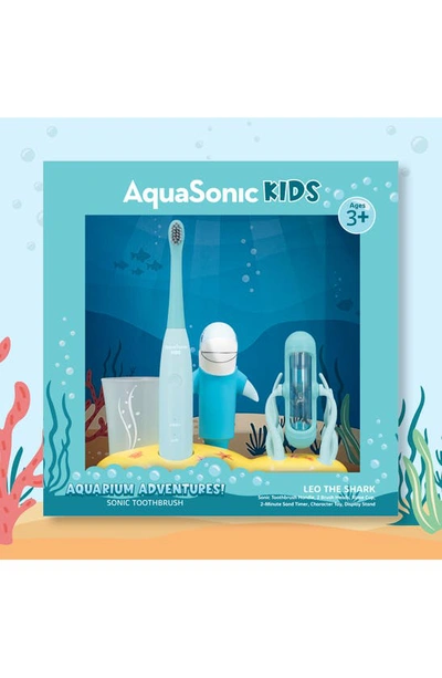 Shop Aquasonic Aquarium Adventures Kids Toothbrush Set In Shark