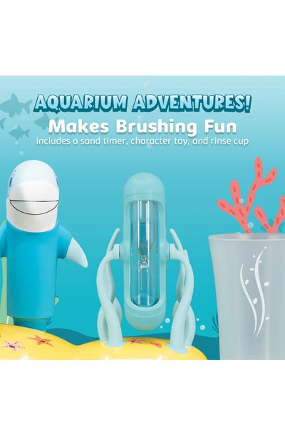 Shop Aquasonic Aquarium Adventures Kids Toothbrush Set In Shark