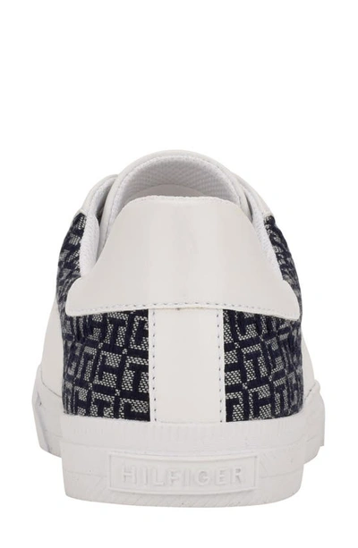 Shop Tommy Hilfiger Logo Panel Fashion Sneaker In Whi05