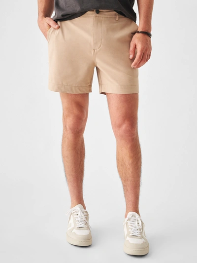 Faherty All Day Shorts (9" Inseam) In Khaki