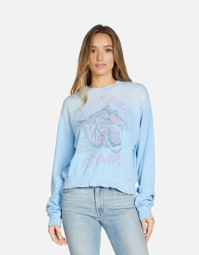 Shop Lauren Moshi Spalding If I Roar In Ice Blue Ombre