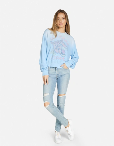 Shop Lauren Moshi Spalding If I Roar In Ice Blue Ombre