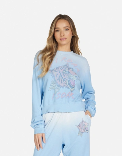 Shop Lauren Moshi Spalding If I Roar In Ice Blue Ombre