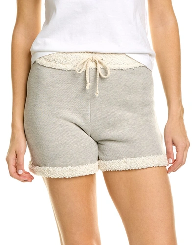 Shop Donni Poodle Short In Grey