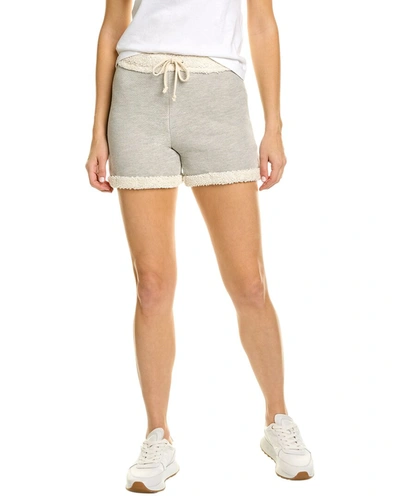 Shop Donni Poodle Short In Grey