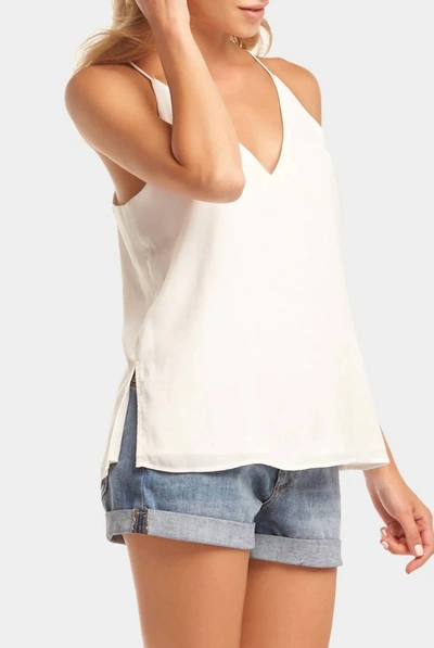 Shop Tart Collections Avery Tank Top In Gardenia In White