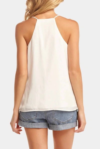 Shop Tart Collections Avery Tank Top In Gardenia In White