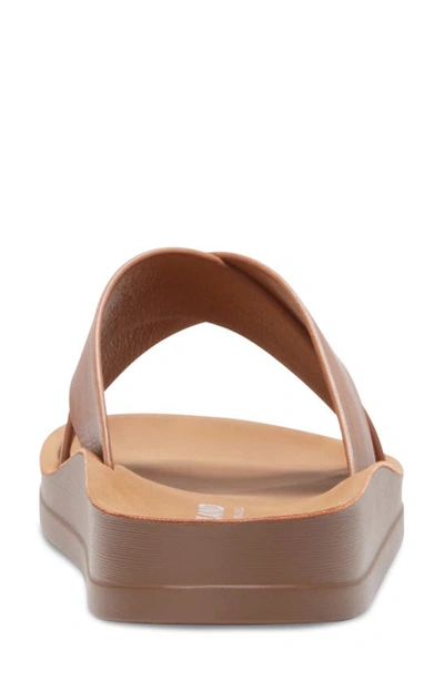 Eastland Samantha Slide Sandal In Tan