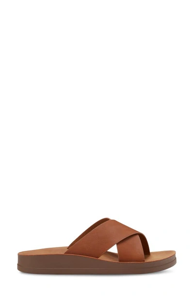 Shop Eastland Samantha Slide Sandal In Tan