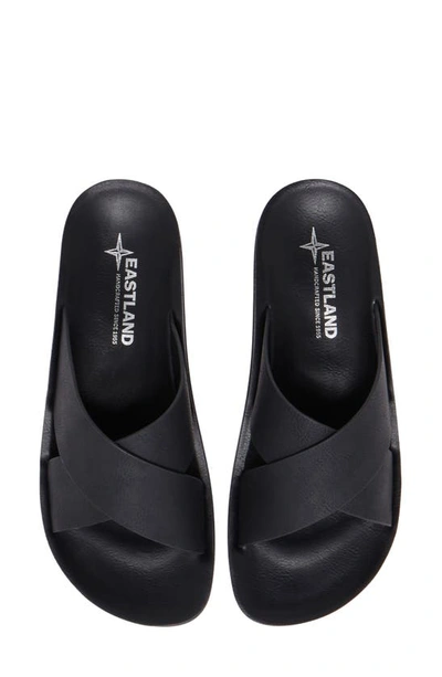 Shop Eastland Samantha Slide Sandal In Black