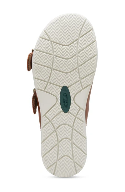Shop Eastland Avery Double Strap Slide Sandal In Tan