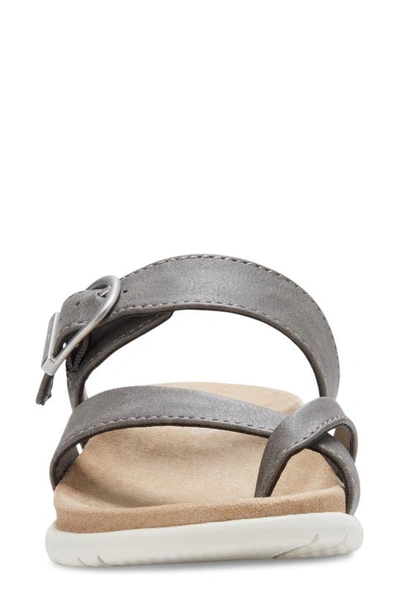 Shop Eastland Sienna Slide Sandal In Grey