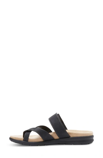 Shop Eastland Sienna Slide Sandal In Black