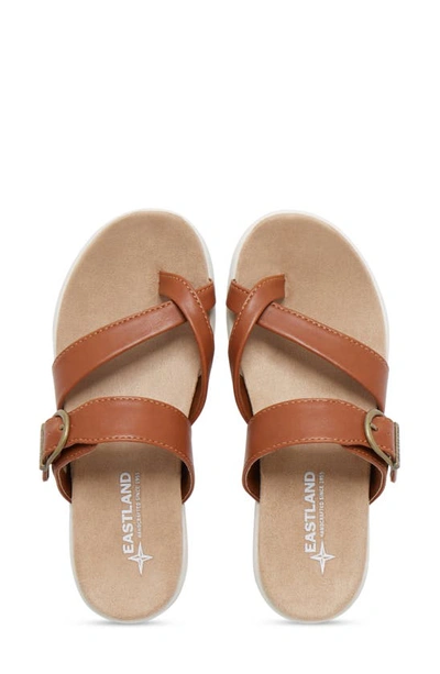 Shop Eastland Sienna Slide Sandal In Tan