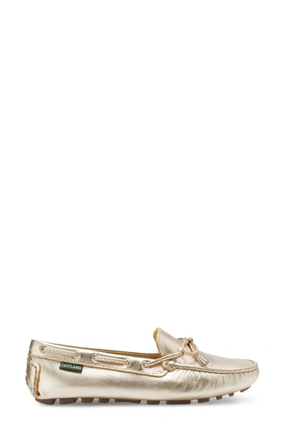Shop Eastland Marcella Bow Driving Loafer In Gold