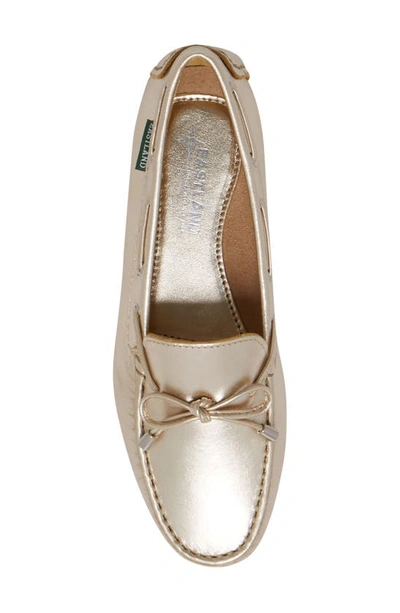 Shop Eastland Marcella Bow Driving Loafer In Gold