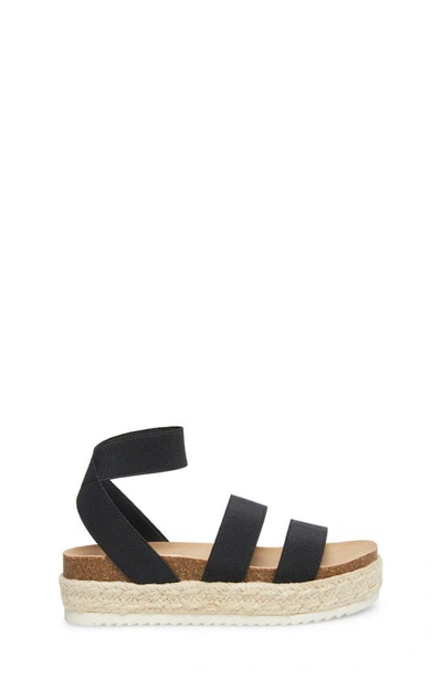 Shop Steve Madden Kids' Jkimmie Platform Sandal In Black