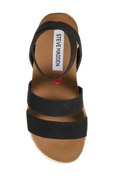Shop Steve Madden Kids' Jkimmie Platform Sandal In Black