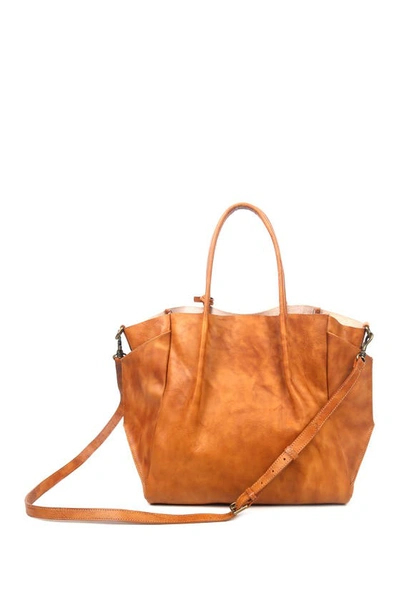 Shop Old Trend Sprout Land Leather Tote Bag In Chestnut