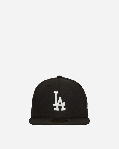 Shop New Era Los Angeles Dodgers 59fifty Cap Black In Multicolor