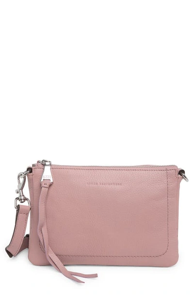 Shop Aimee Kestenberg Madrid Leather Crossbody Bag In Mauve