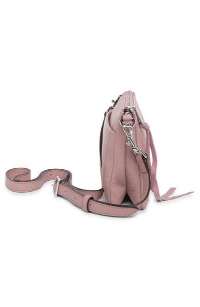 Shop Aimee Kestenberg Madrid Leather Crossbody Bag In Mauve