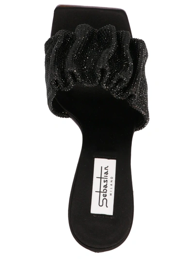 Sebastian Black Cher Heels