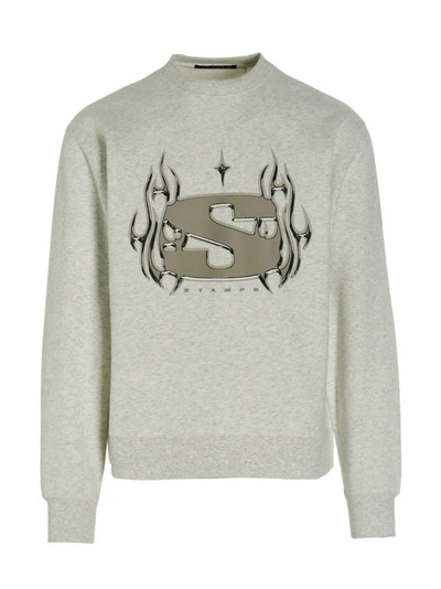 Shop Stampd 'chrome Flame' Sweatshirt