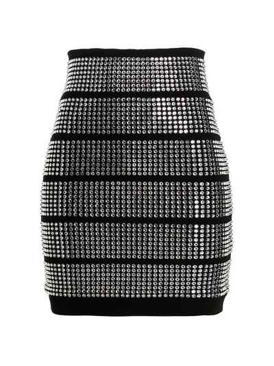 Shop Alexandre Vauthier 'crystallized' Skirt