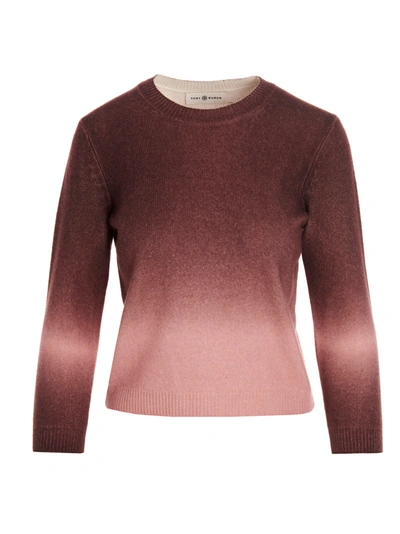 Shop Tory Burch 'dip Dye' Sweater