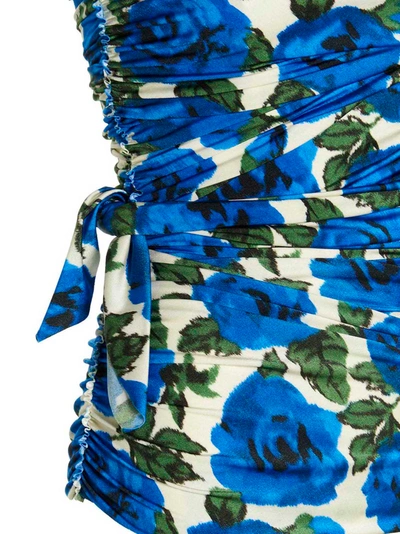 Philosophy Di Lorenzo Serafini Multicolor Flower Bloom Off-shoulder Top