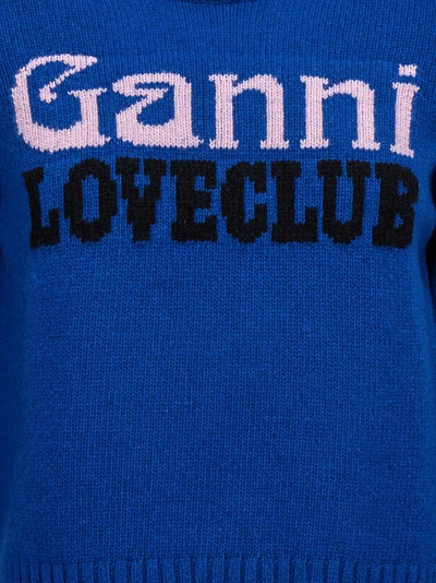 Shop Ganni ' Loveglione' Sweater