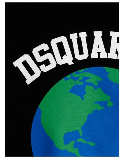 Shop Dsquared2 'globetrotter' T-shirt