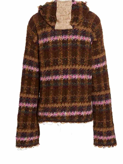 Shop Vitelli 'knitted Giant' Hooded Sweater