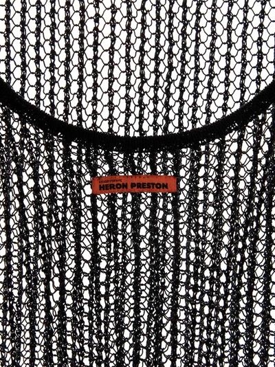 Shop Heron Preston 'net Knit' Dress