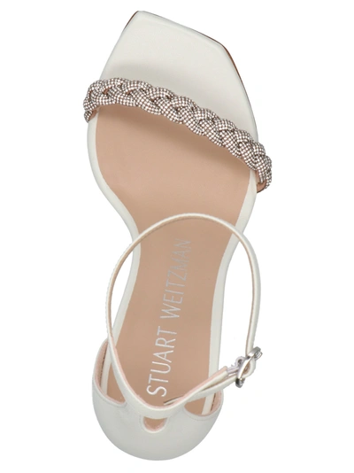 Shop Stuart Weitzman 'nudecurve' Sandals