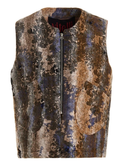 Shop Vitelli 'quilted Dommboh' Vest