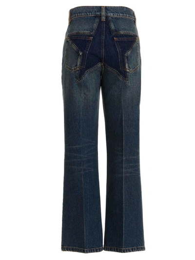 Shop Palm Angels 'star Flared' Jeans