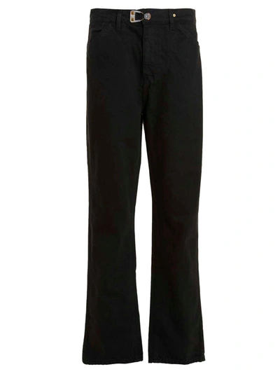 Objects Iv Life Buckle-detail Straight-leg Jeans