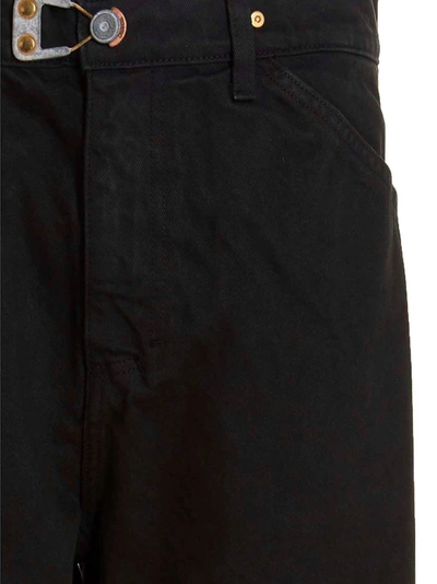 Objects Iv Life Buckle-detail Straight-leg Jeans