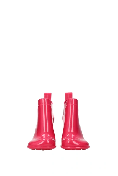 Shop Bottega Veneta Ankle Boots Rubber Pink Lollypop