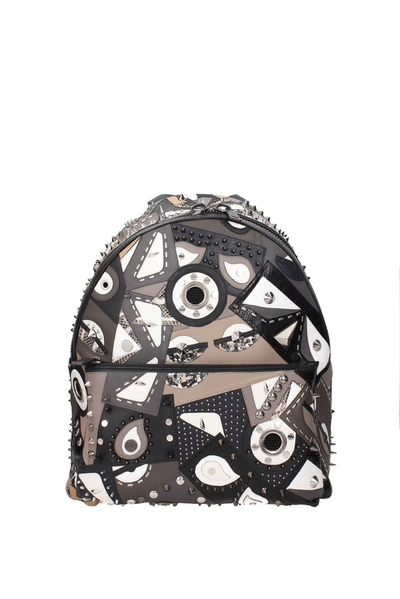 Shop Fendi Backpack And Bumbags Leather Multicolor